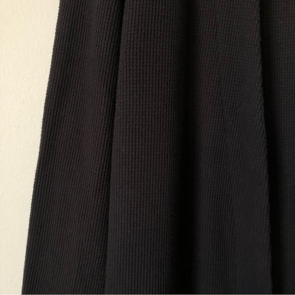 Anthropologie Saturday Sunday dark grey waffle cardigan - size Medium - Picture 4 of 14